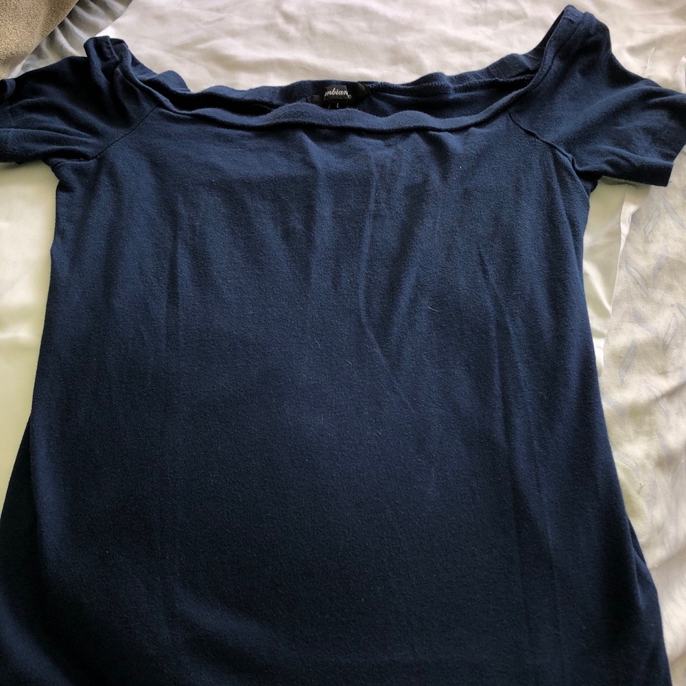 Off the shoulder shirt